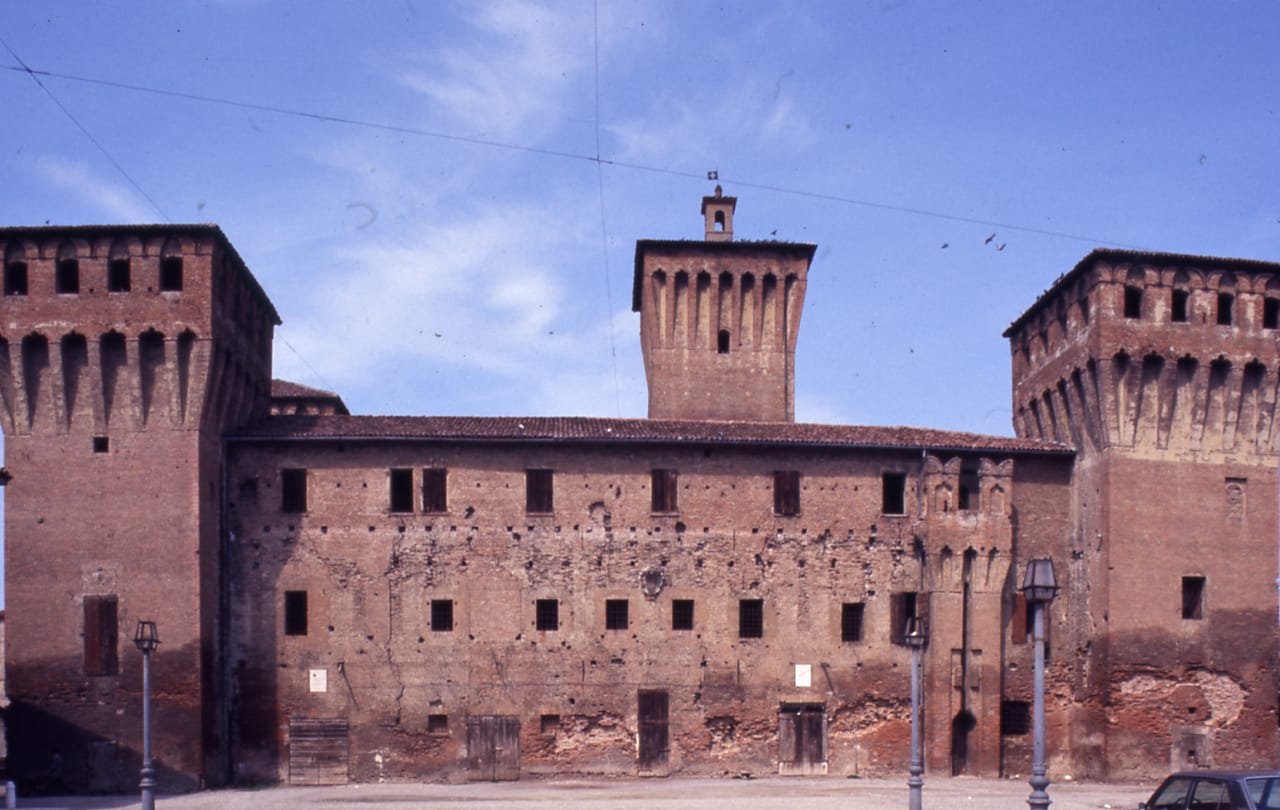 Finale Emilia in una fotografia di Paolo Monti, 1976